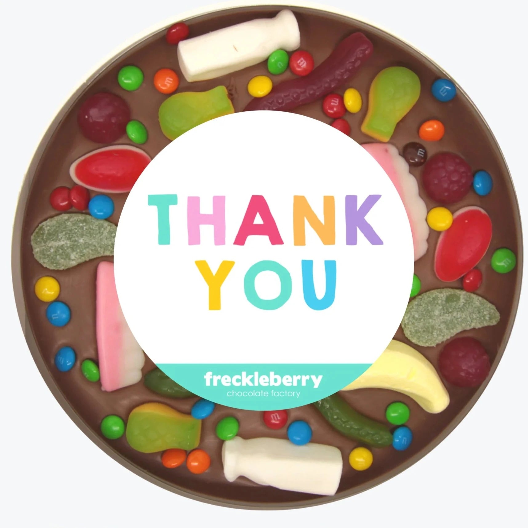 Freckleberry Giant Lolly Pizza 'Thank You'