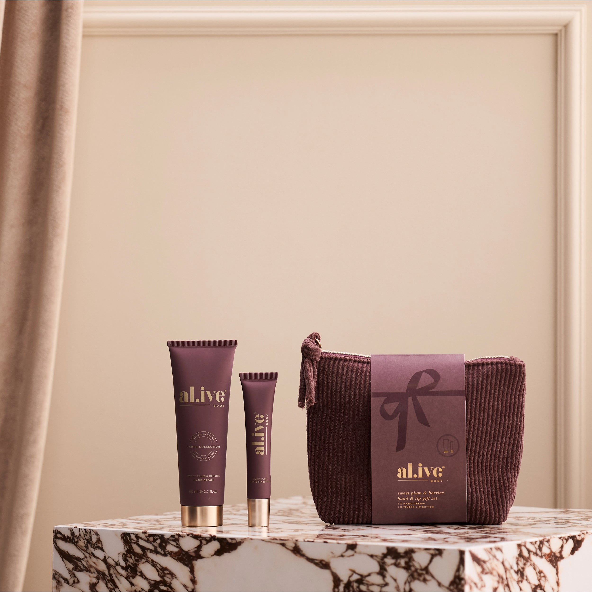 Same day gift delivery Melbourne & Geelong | Australia wide gift delivery | al.ive hand cream & lip gift set