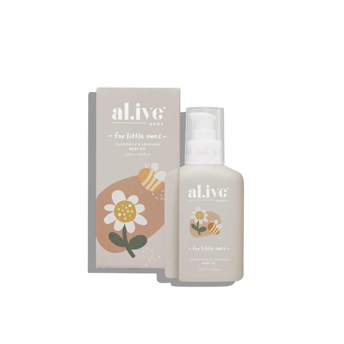 al.ive Chamomile & Lavender Baby Oil
