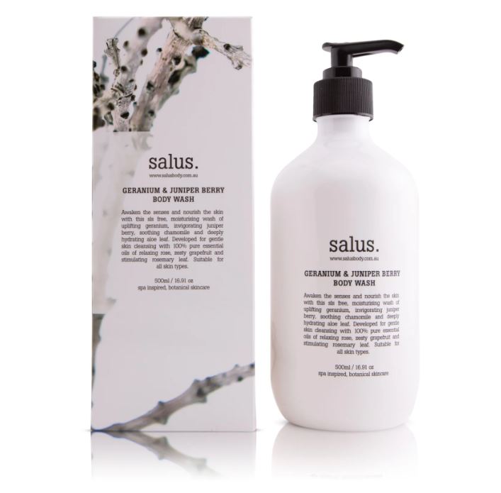 Salus Geranium & Juniper Berry Body Wash