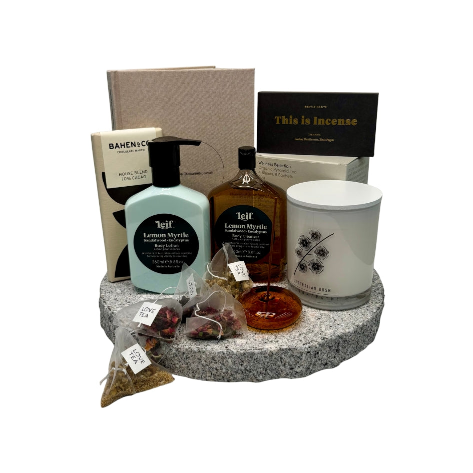 Same day gift hamper delivery Melbourne & Geelong | Australia wide gift hamper delivery | Deluxe Wellness gift hamper