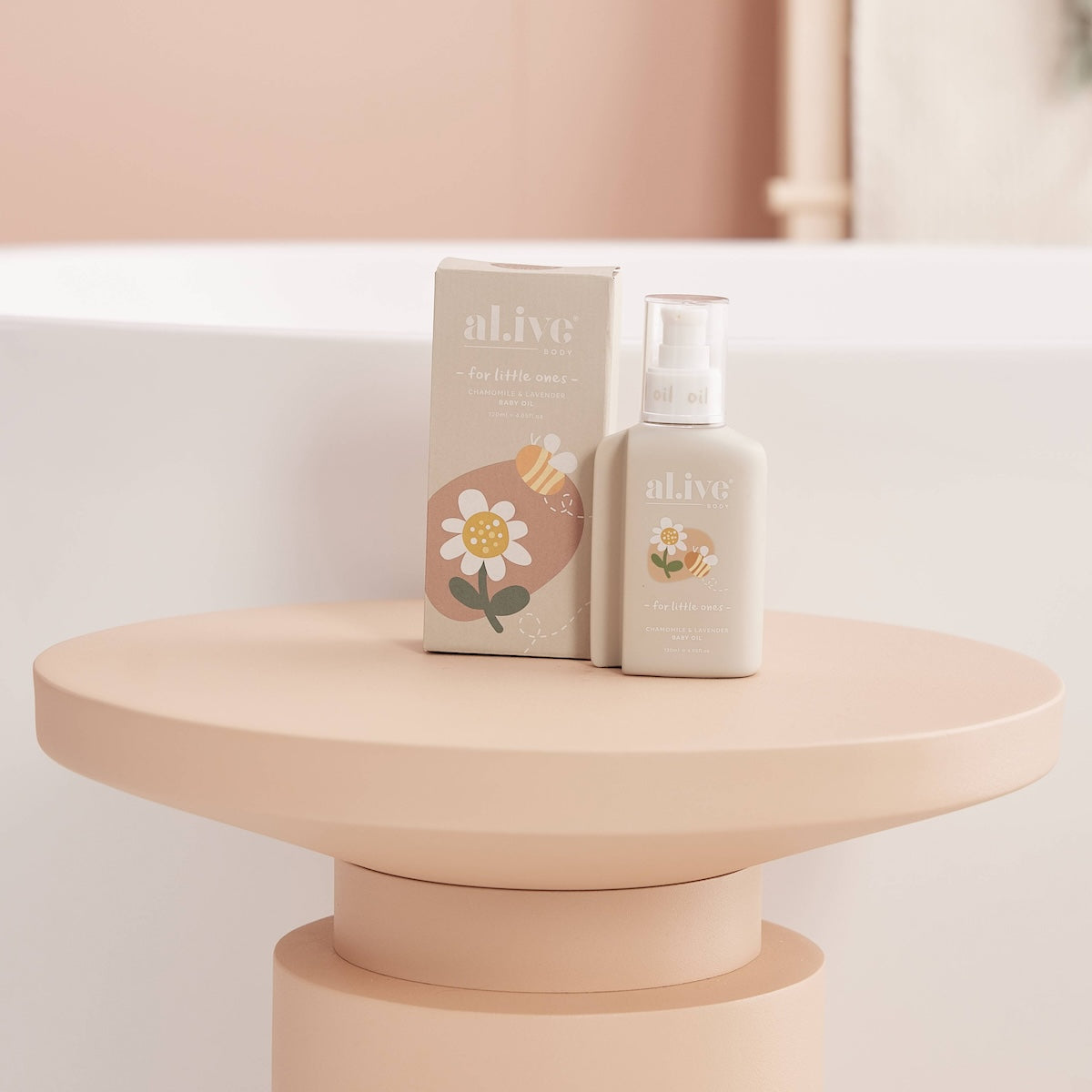al.ive Chamomile & Lavender Baby Oil