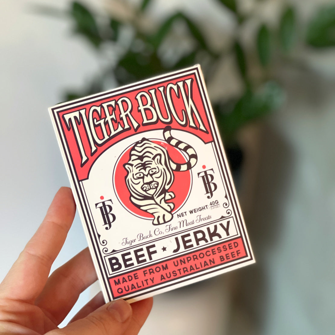 Same day gift delivery service for Men | Men's Gift Delivery Service | Same day gift delivery ideas for Men | Australia-wide Men's gift delivery | Buy Tiger Buck Beef Jerky online 